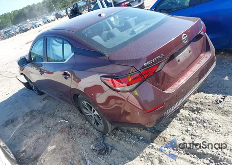 2022 Nissan Sentra Sv Xtronic Cvt z USA, uszkodzony, nr VIN 3N1AB8CV9NY217924